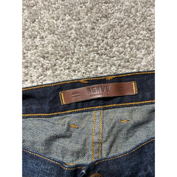 Agave Waterman Relaxed Straight Denim Jeans Men's Sz 44 Made In USA - Picture 7 of 13